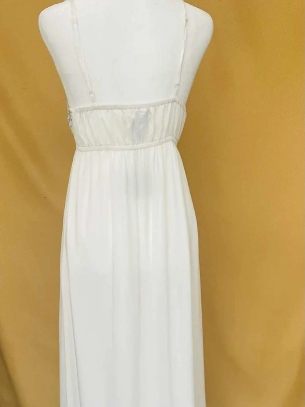 Lovposh Bohemian BOHO chic wedding bridal embroidered Maxi Dress fit M & L - Picture 4 of 4
